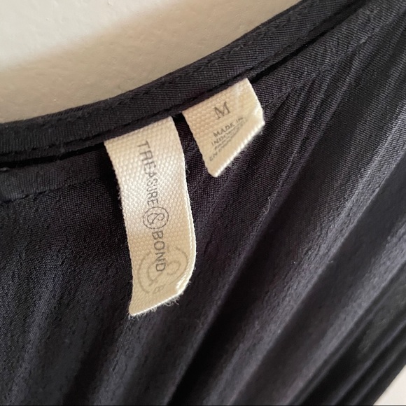 Treasure & Bond black casual dress. - Picture 4 of 5